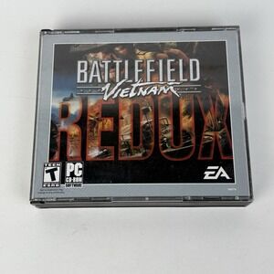 Battlefield Vietnam Redux (PC, 2004) - 4 DISC COMPLETE Computer Video Game